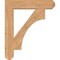 Ekena Millwork Westlake Craftsman Smooth Bracket, Western Red Cedar, 5 1/2"W x 32"D x 38"H BKT06X32X38WTL04SWR - alternate 3